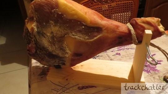 Jambon cru and Christmas shopping in France